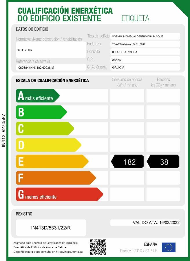 Atico Cool Isla De Arousa Apartment Isla de Arosa Luaran gambar